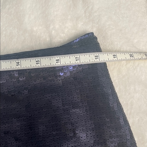 Sequin Banana Republic Blue Mini Skirt - Picture 9 of 10